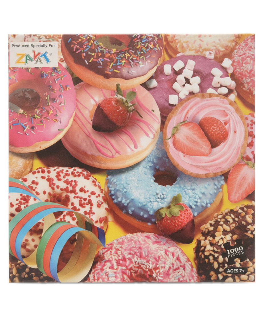 ZAYAT Donuts 1000 Piece Jigsaw Puzzle
