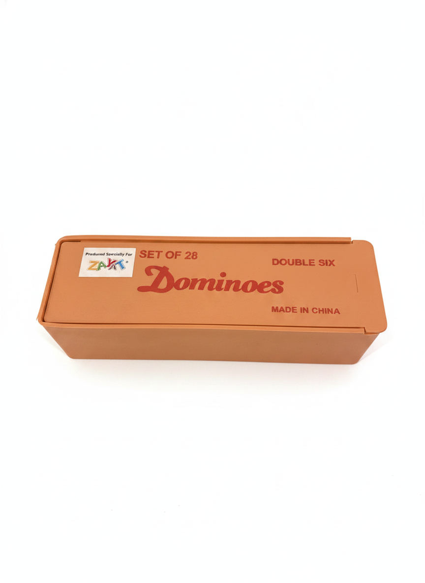 ZAYAT Set of 28 Double Six Dominoes