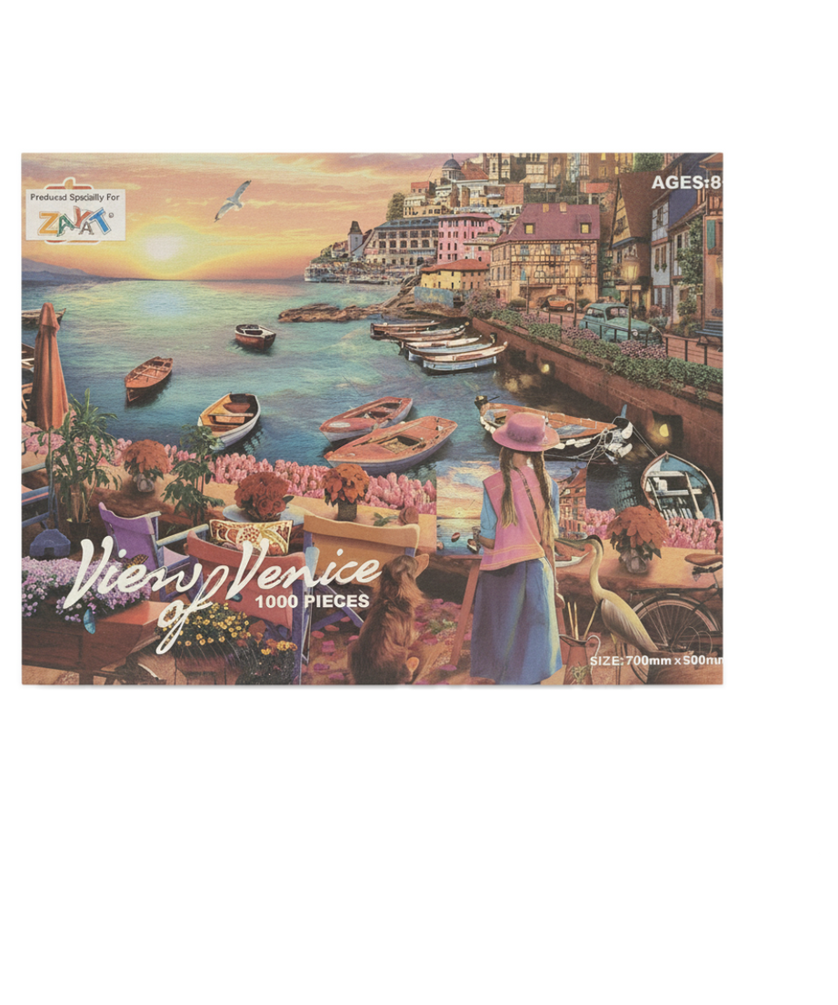 ZMAX View of Venice 1000 Piece Jigsaw Puzzle