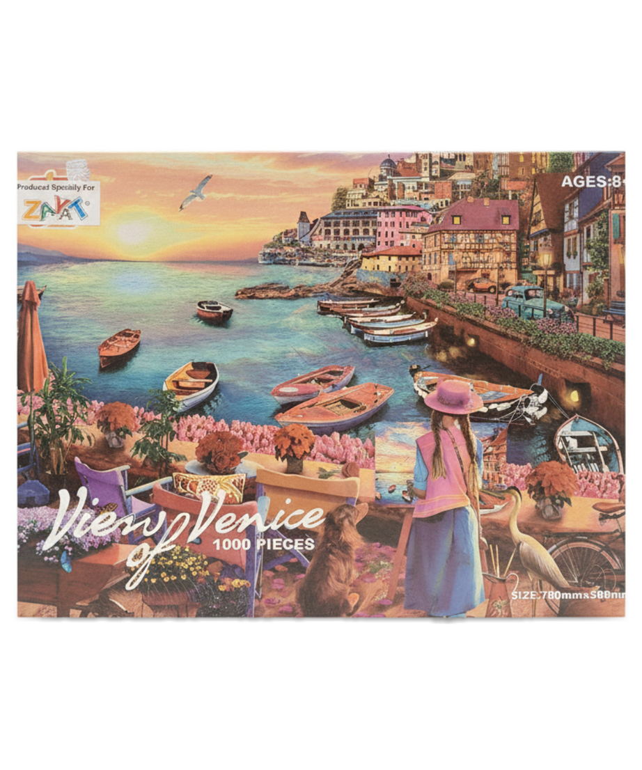 ZMAX View of Venice 1000 Piece Jigsaw Puzzle