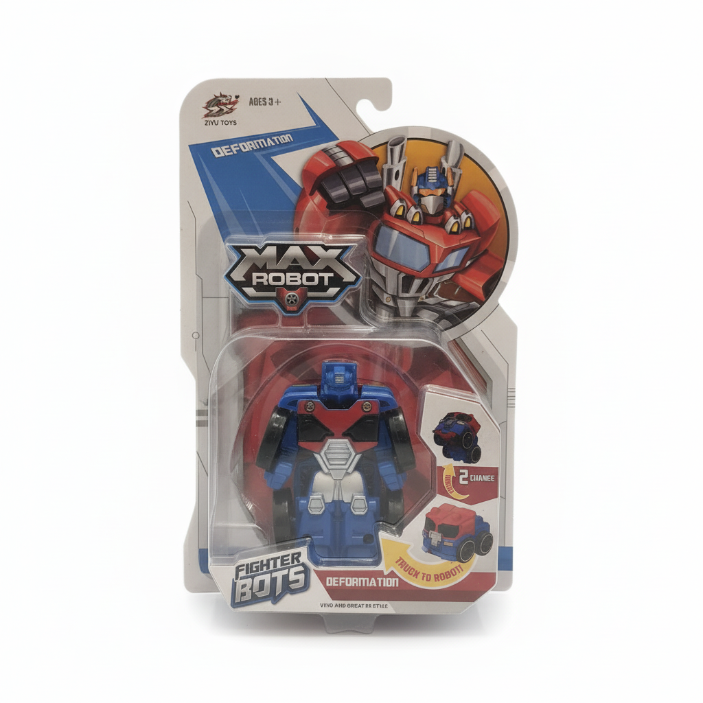 Ziyu Toys Max Robot Fighter Bots Deformation Toy
