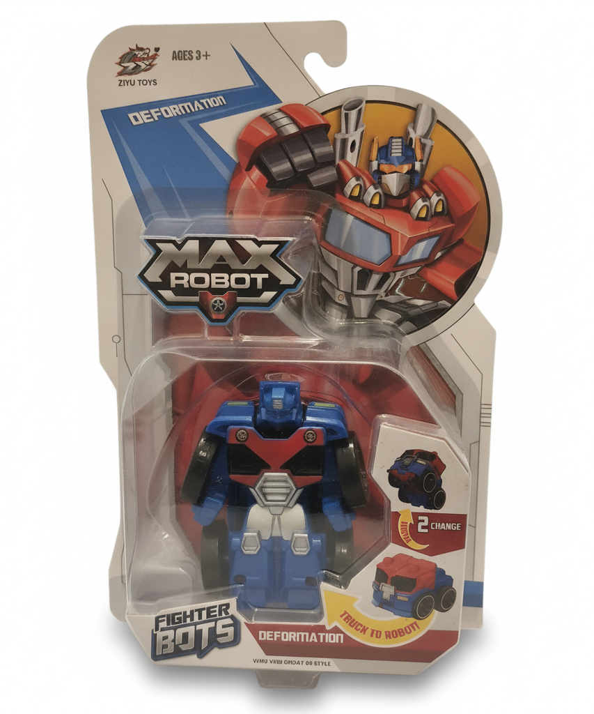 Ziyu Toys Max Robot Fighter Bots Deformation Toy