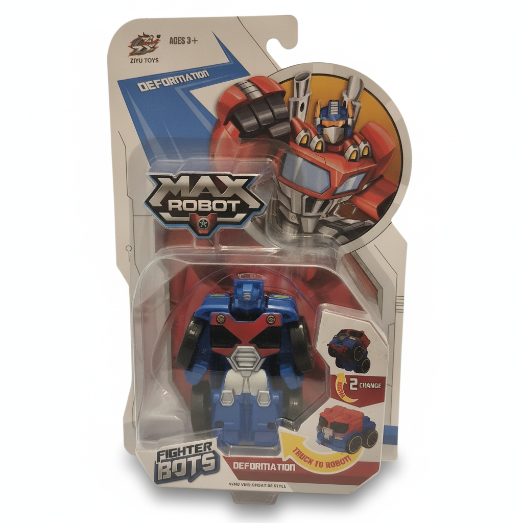 Ziyu Toys Max Robot Fighter Bots Deformation Toy