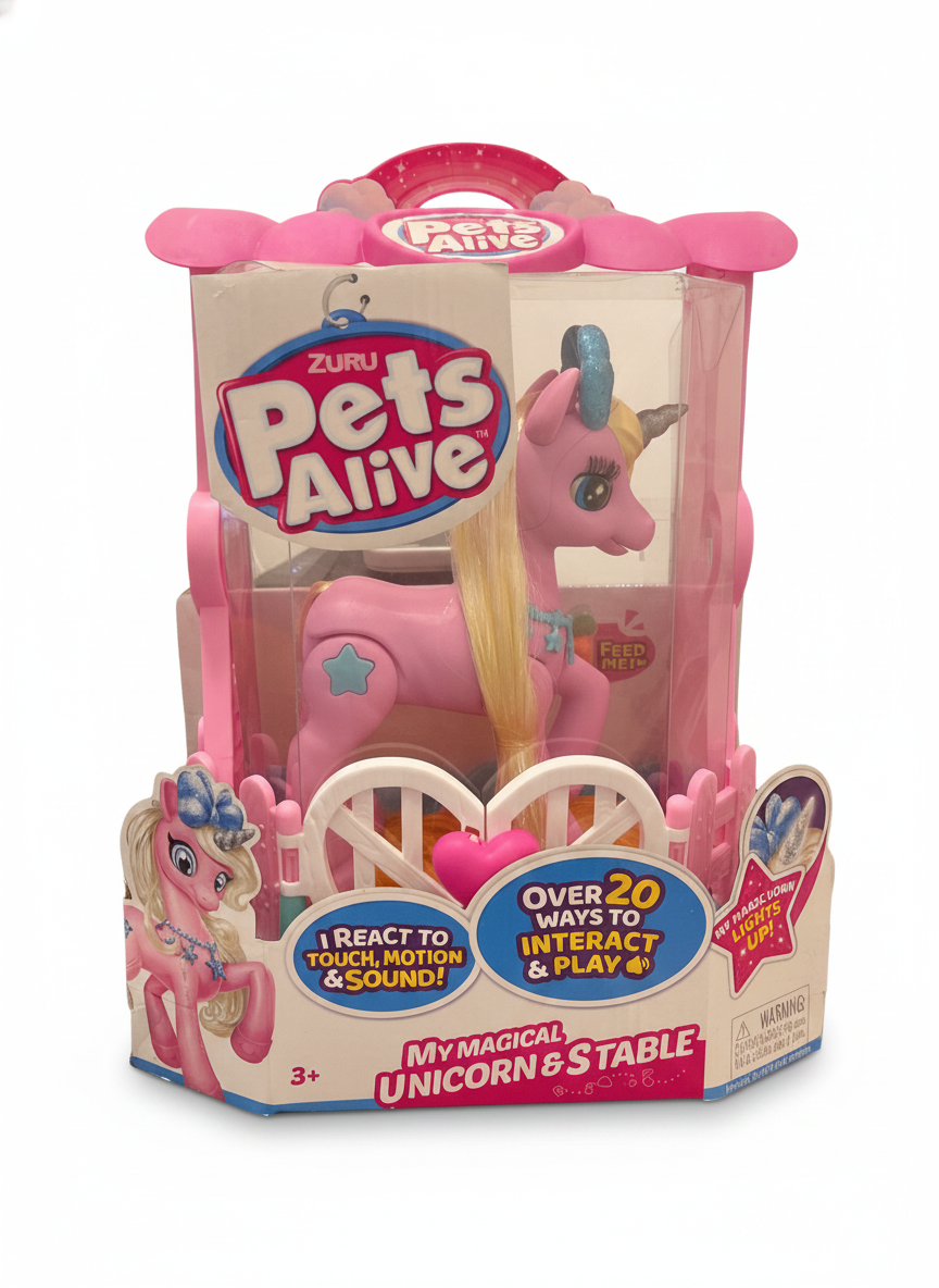Zuru Pets Alive My Magical Unicorn & Stable