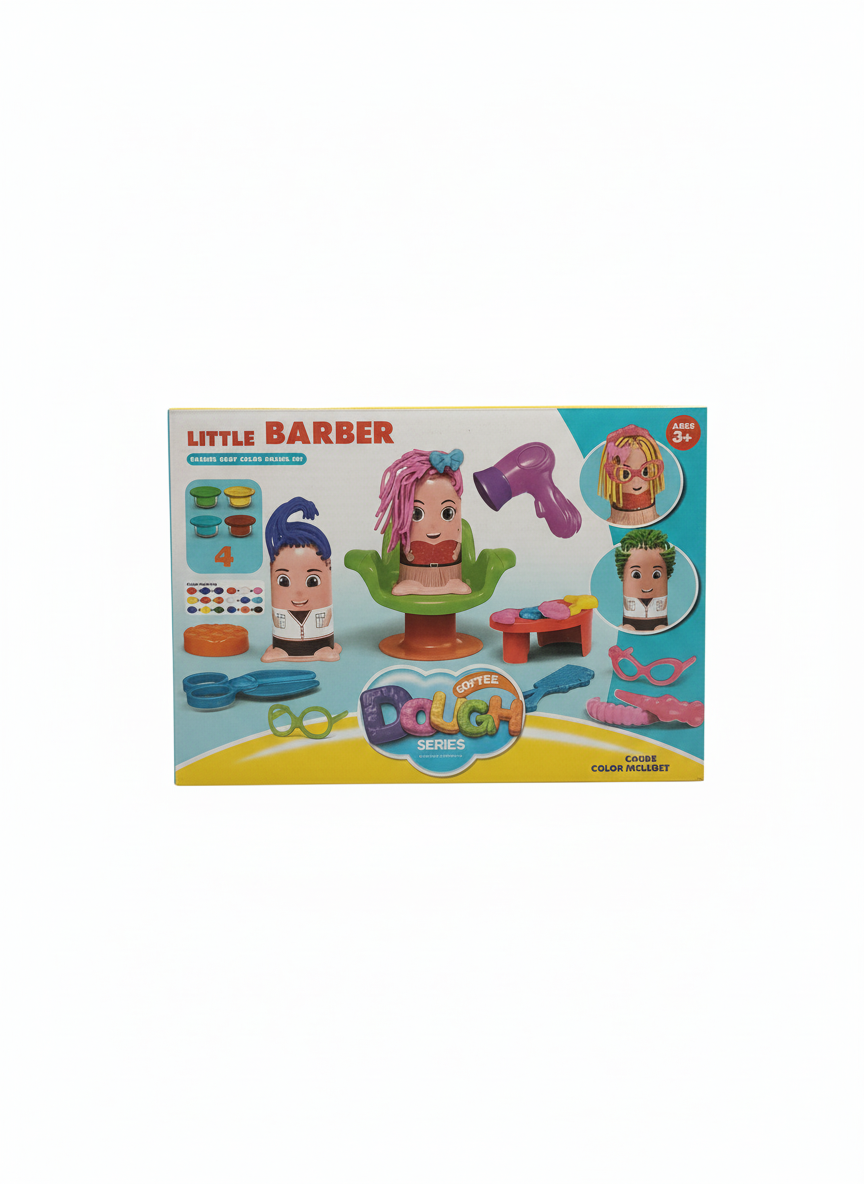 Little Barber Barber Shop Color Dough Set