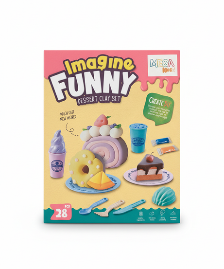 Imagine Funny Dessert Clay Set