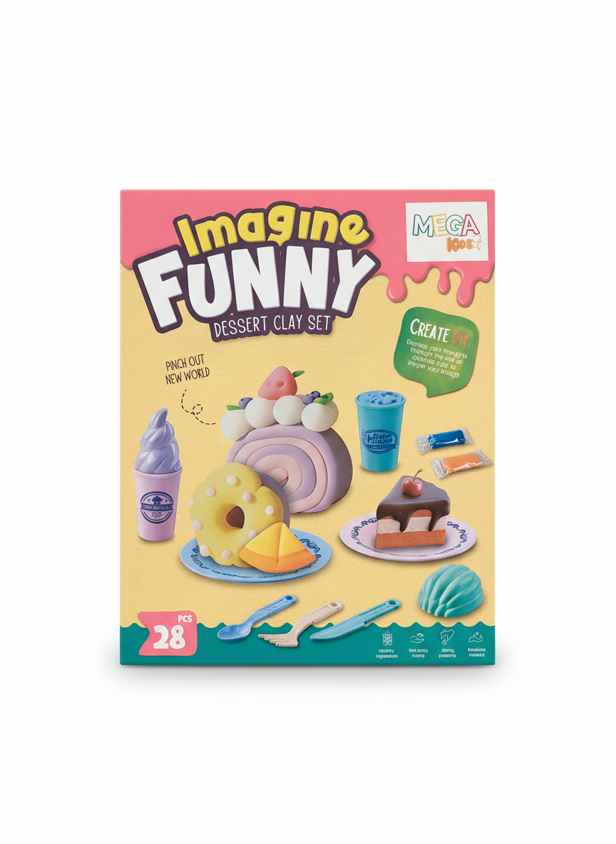 Imagine Funny Dessert Clay Set