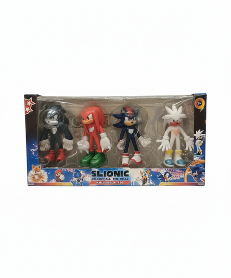 Slionic Collectible Action Figures 4-Pack