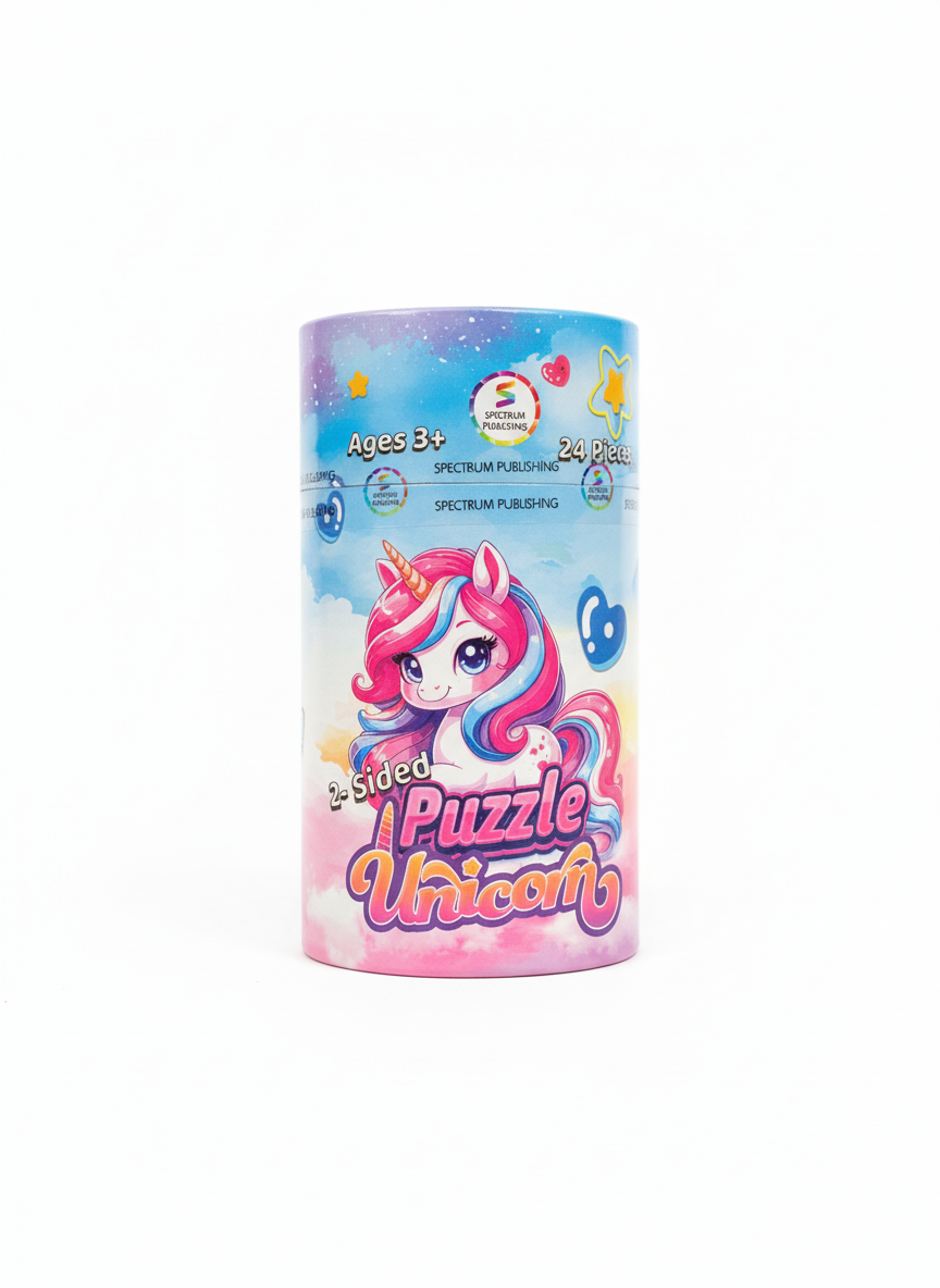 Spectrum Publishing 2-Sided Unicorn Puzzle