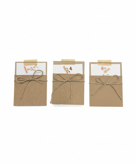Assorted Rustic Botanical Seed Packet Favors