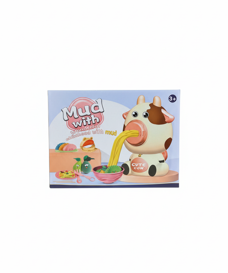 Mud with Cute Cow Play Set