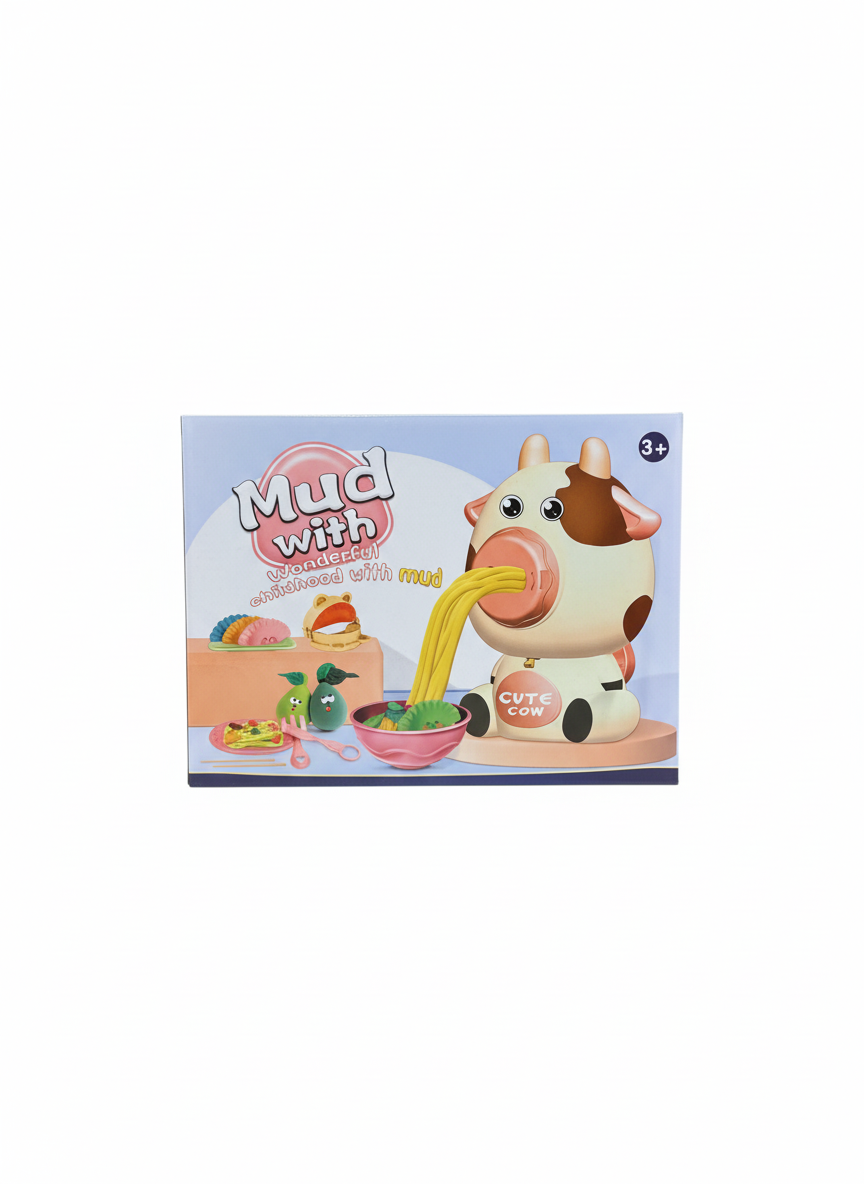 Mud with Cute Cow Play Set
