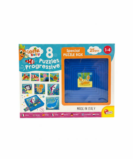 CAROTINA baby 8 Puzzles Progressive