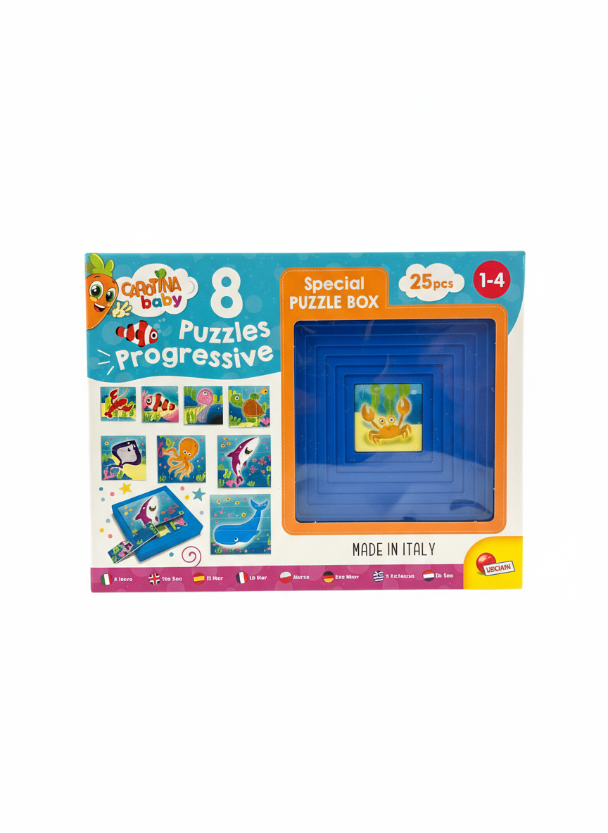 CAROTINA baby 8 Puzzles Progressive