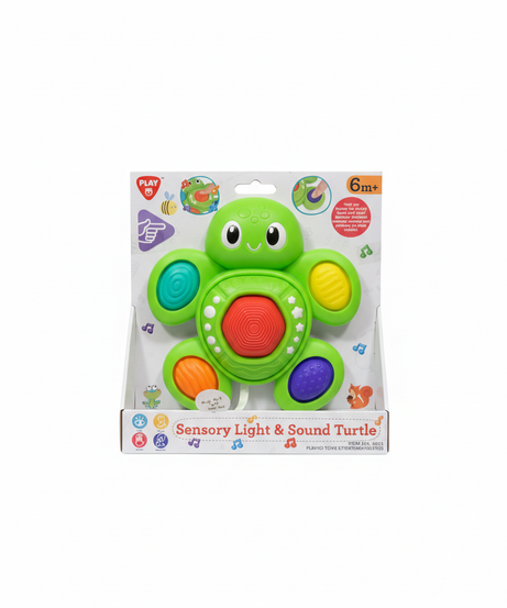 PLAY GO Sensory Light & Sound Turtle