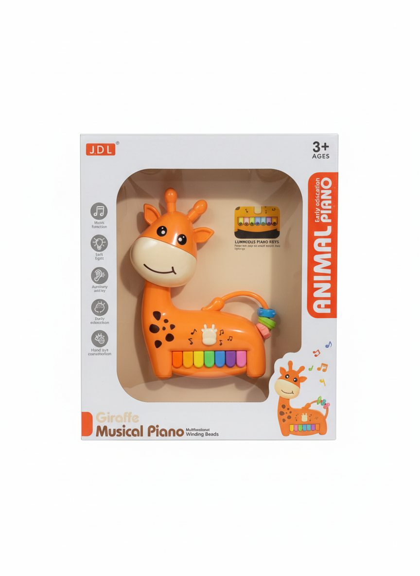 J.D.L Giraffe Animal Musical Piano