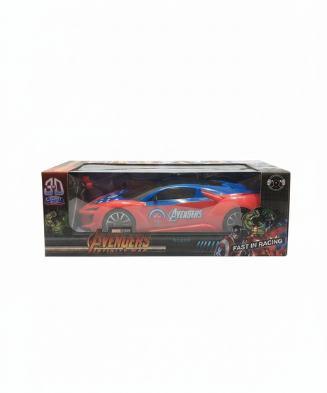 Marvel Studios Avengers Infinity War 3D Light & Sound Racing Car