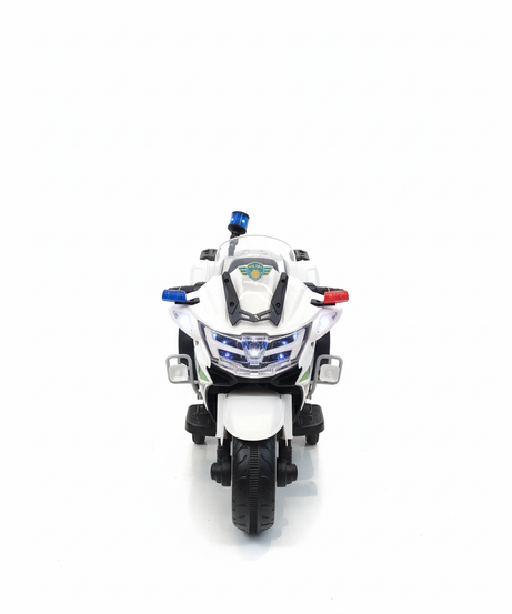 Kids' Electric Police Motorcycle Ride-On Toy
