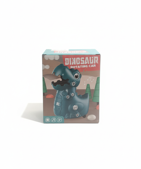 Dinosaur Rotating Car