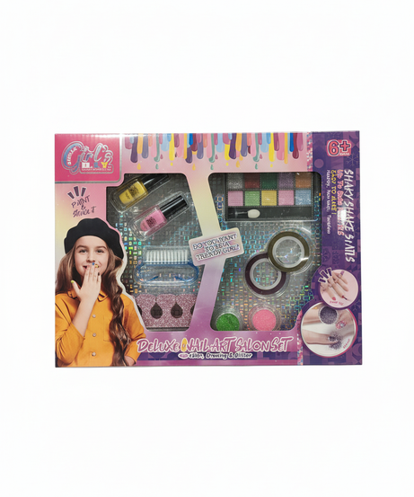 Girl's D.I.Y. Studio Deluxe NAIL ART SALON SET