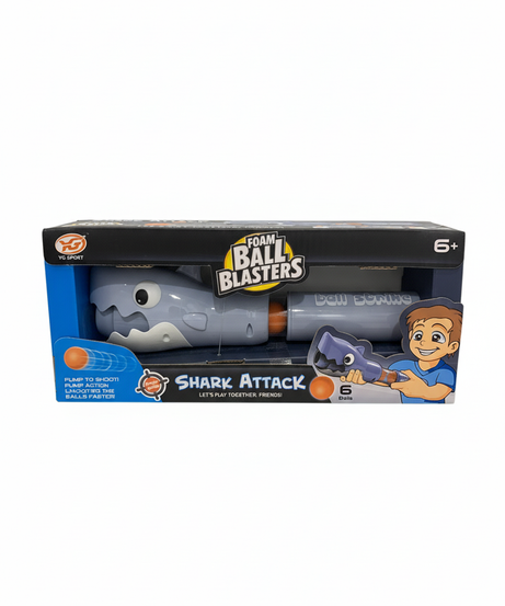 YG Sport Foam Ball Blasters Shark Attack