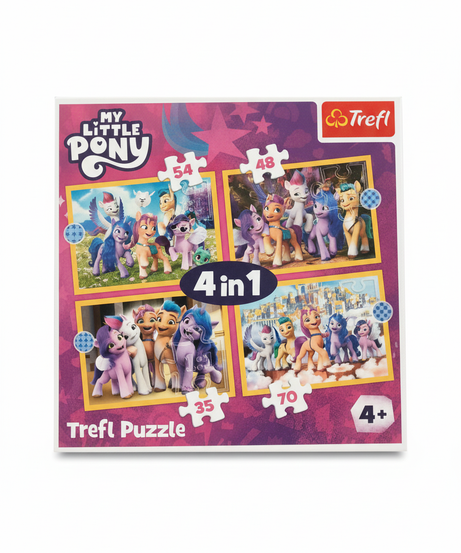 My Little Pony 4-in-1 Trefl Puzzle Set