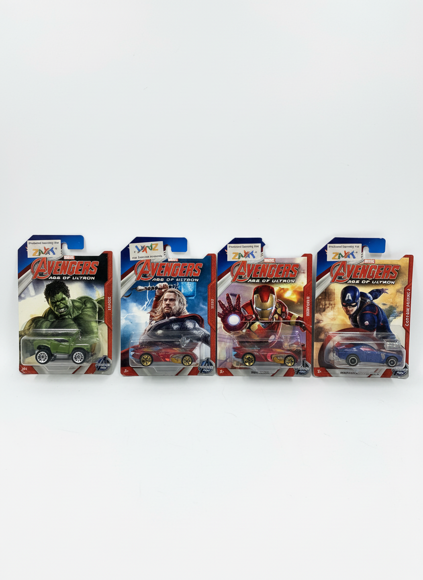 ZAYAT Marvel Avengers: Age of Ultron Die-Cast Character Car Assortment