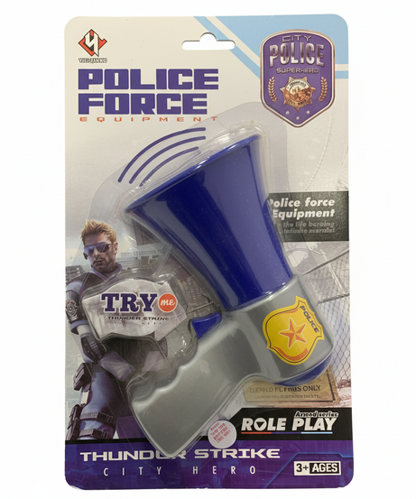 YUE QIANG Police Force Equipment Thunder Strike City Hero Megaphone