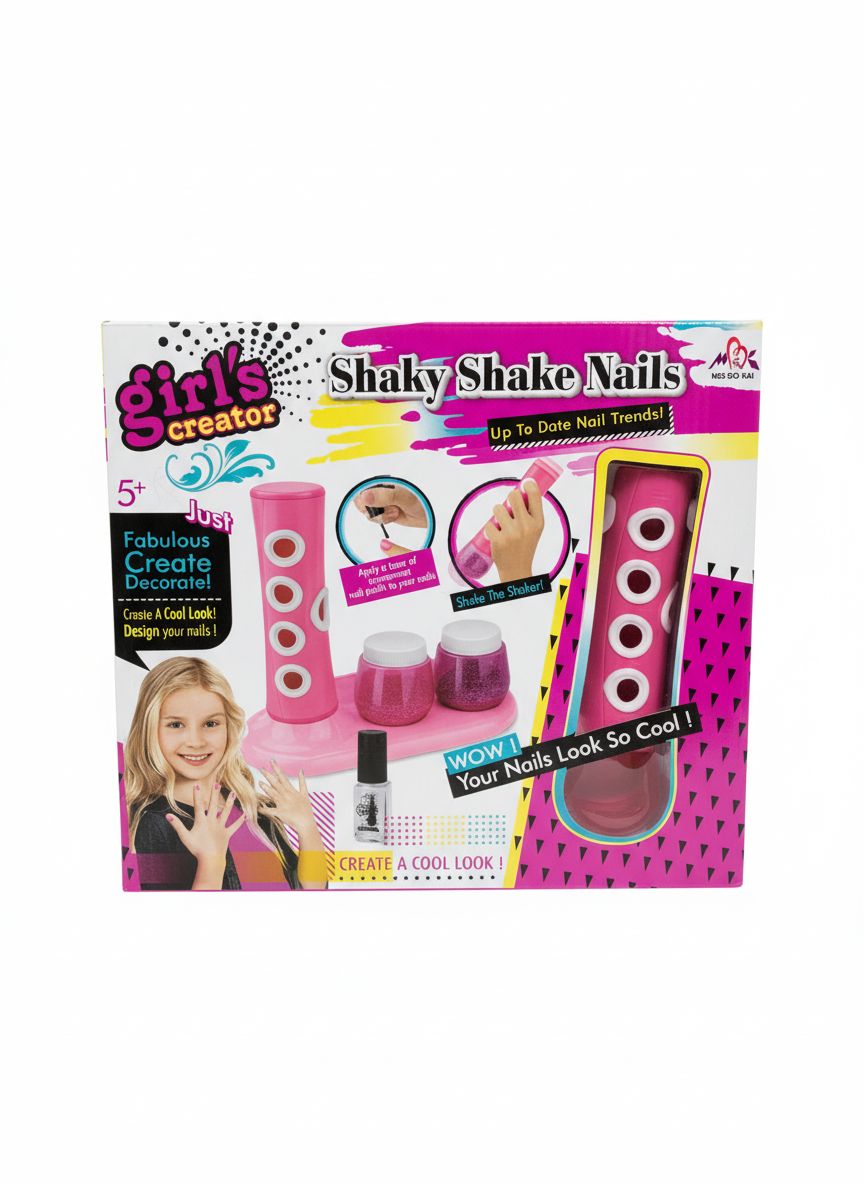 Girl's Creator Shaky Shake Nails