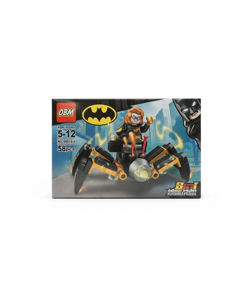 OBM Batgirl Spider-Mech Building Blocks Set