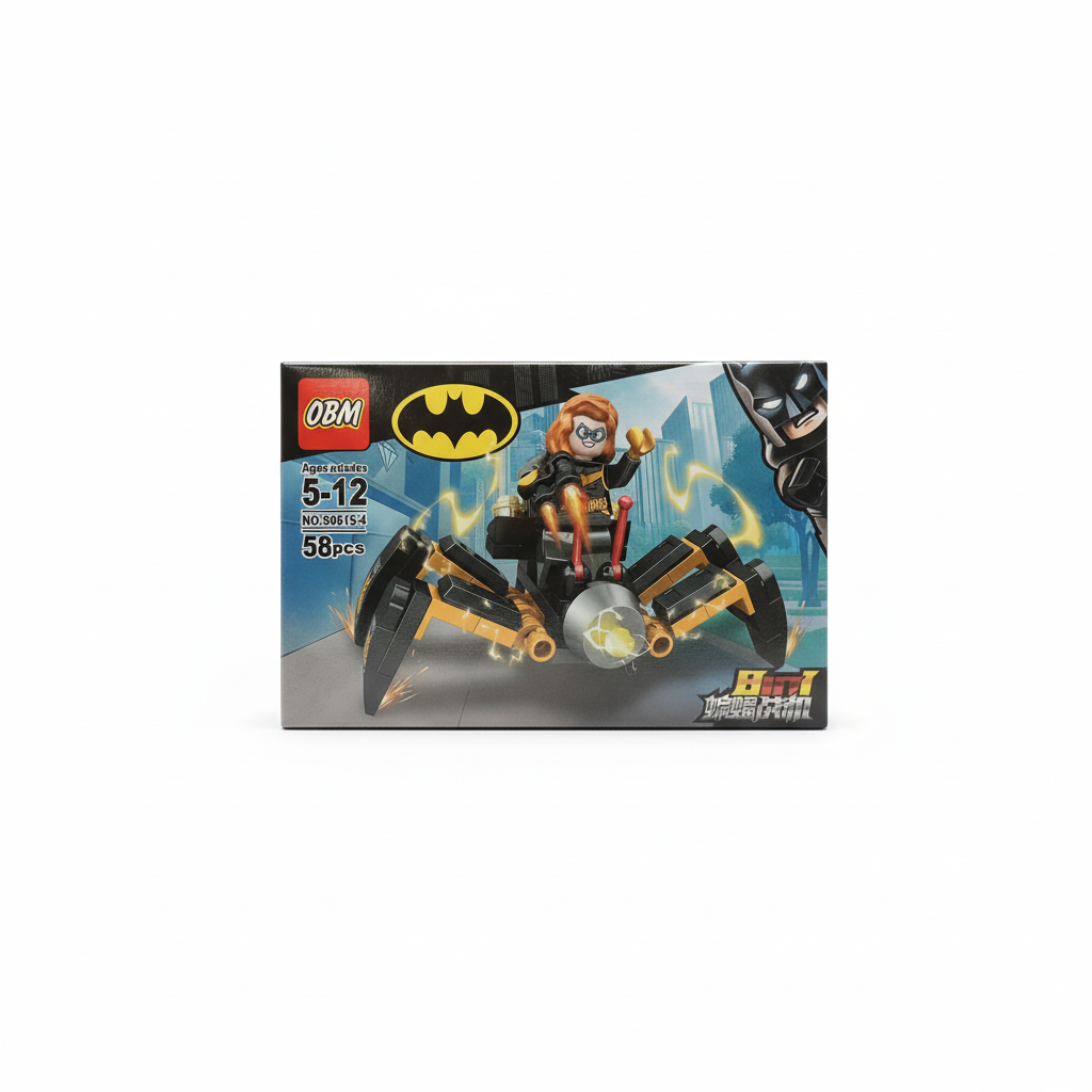 OBM Batgirl Spider-Mech Building Blocks Set
