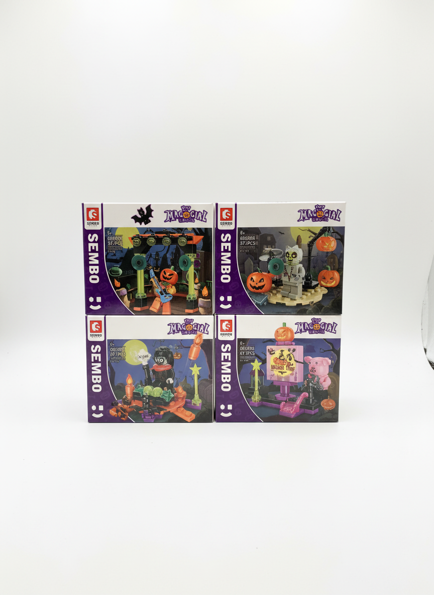 SEMBO BLOCK NIGHT MAGOGIAL Collection Halloween Lego