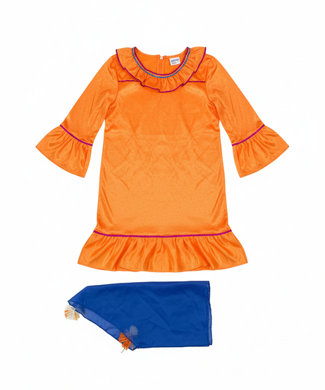 Girl Peasant Orange Costume