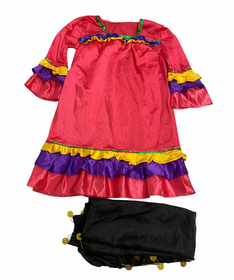 Girl Peasant Pink Costume