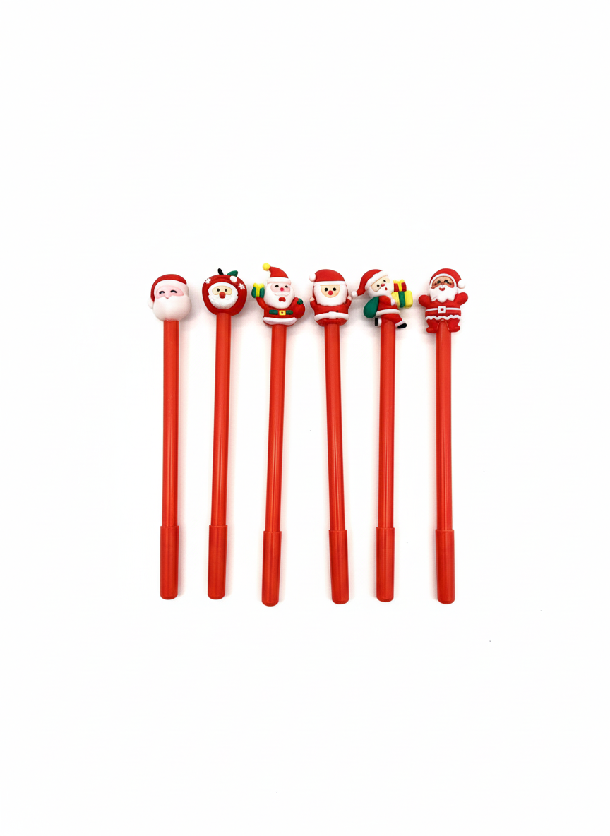 Christmas Santa Claus Novelty Pen - 1 Pen