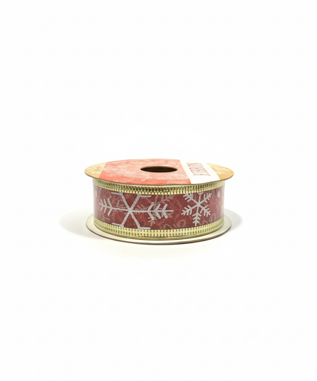 Holiday Snowflake Craft Ribbon