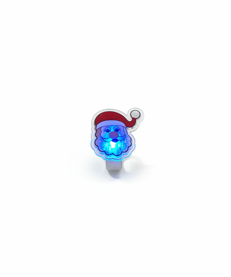 Light-Up Santa Claus Festive Ring