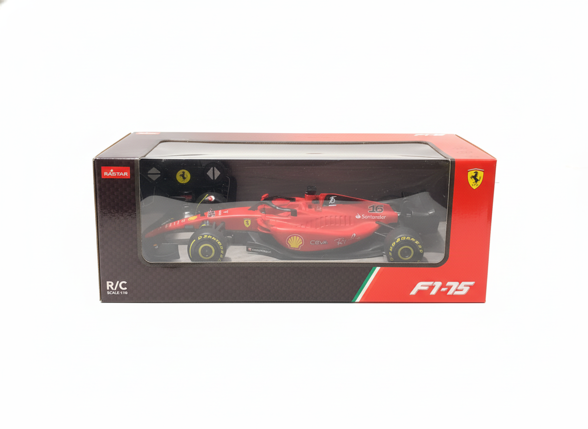 RASTAR Ferrari F1-75 R/C Scale 1:18 Race Car