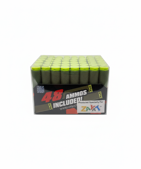 48-Pack Foam Toy Blaster Ammo Darts