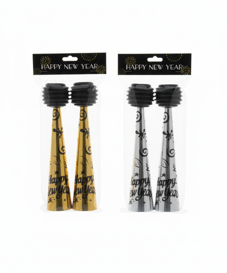 Happy New Year Party Horn (1-Pack)