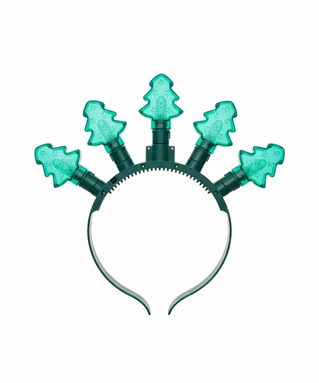Light-Up Christmas Tree Holiday Headband