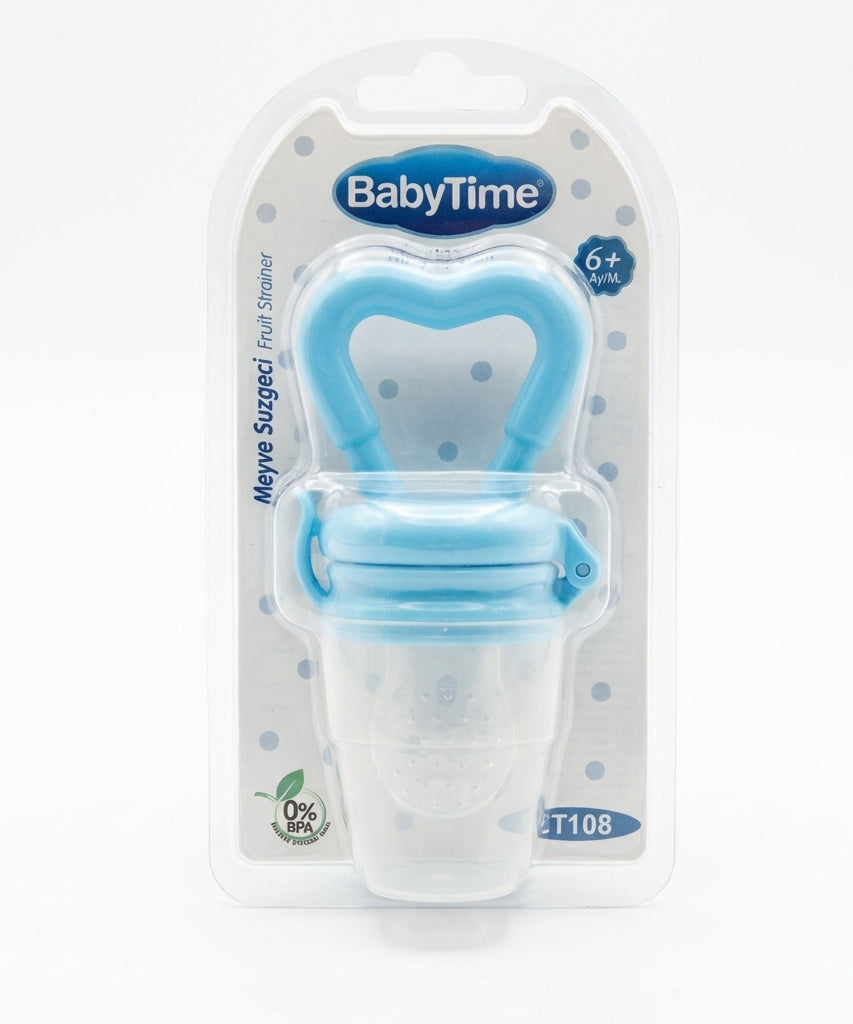 BabyTime Fruit Strainer with Heart Handle BT108 (6+ Months)