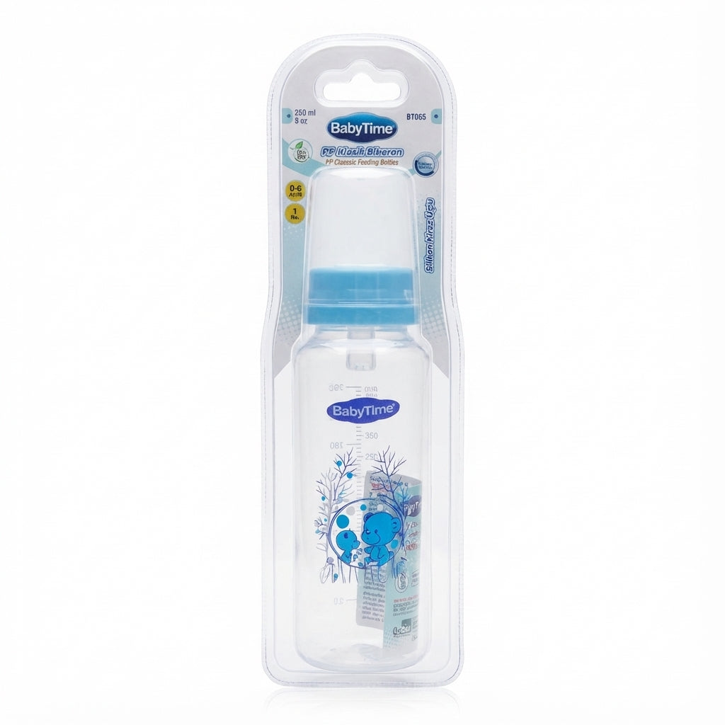 BabyTime PP Classic Feeding Bottle (250ml / 8oz)