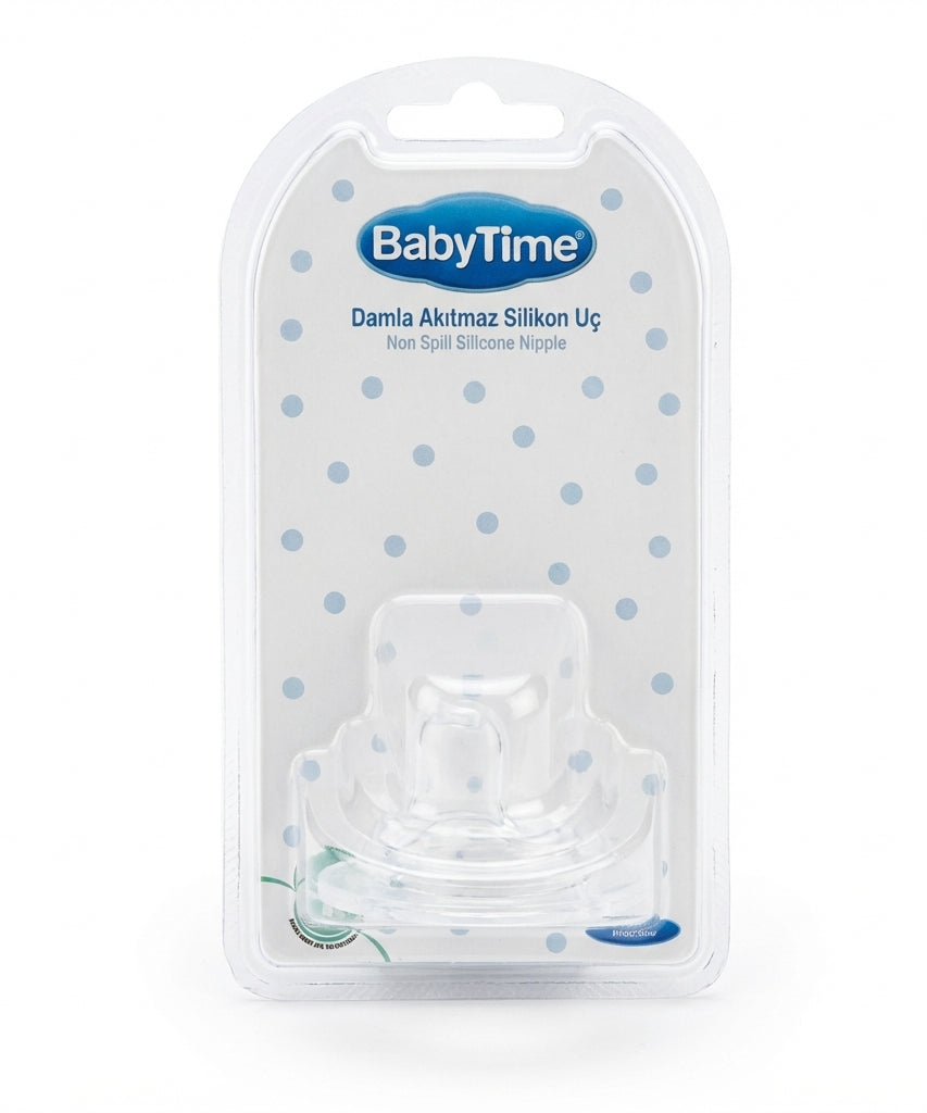 BabyTime Non Spill Silicone Nipple