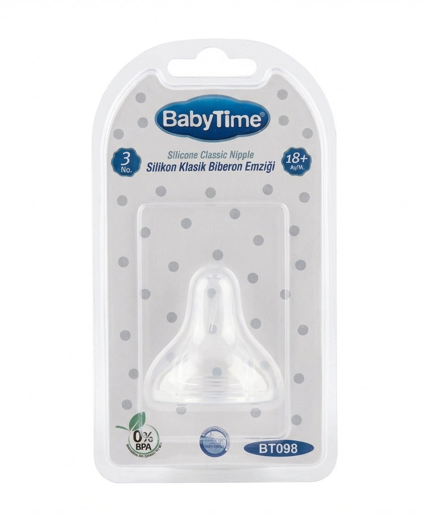 BabyTime Silicone Classic Nipple