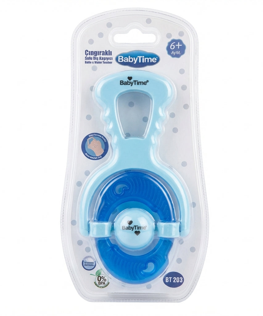 BabyTime Rattle & Water Teether