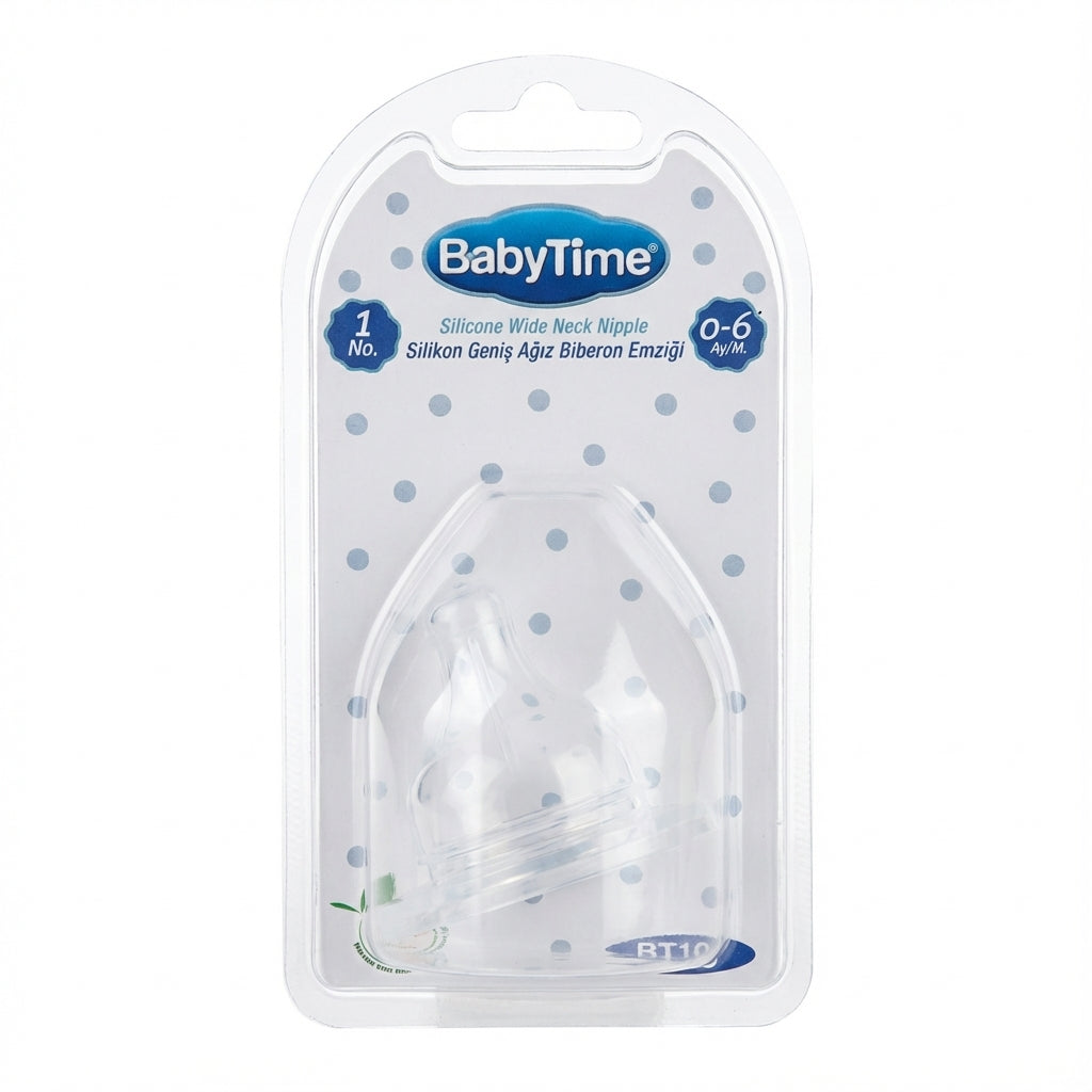 BabyTime Silicone Wide Neck Nipple