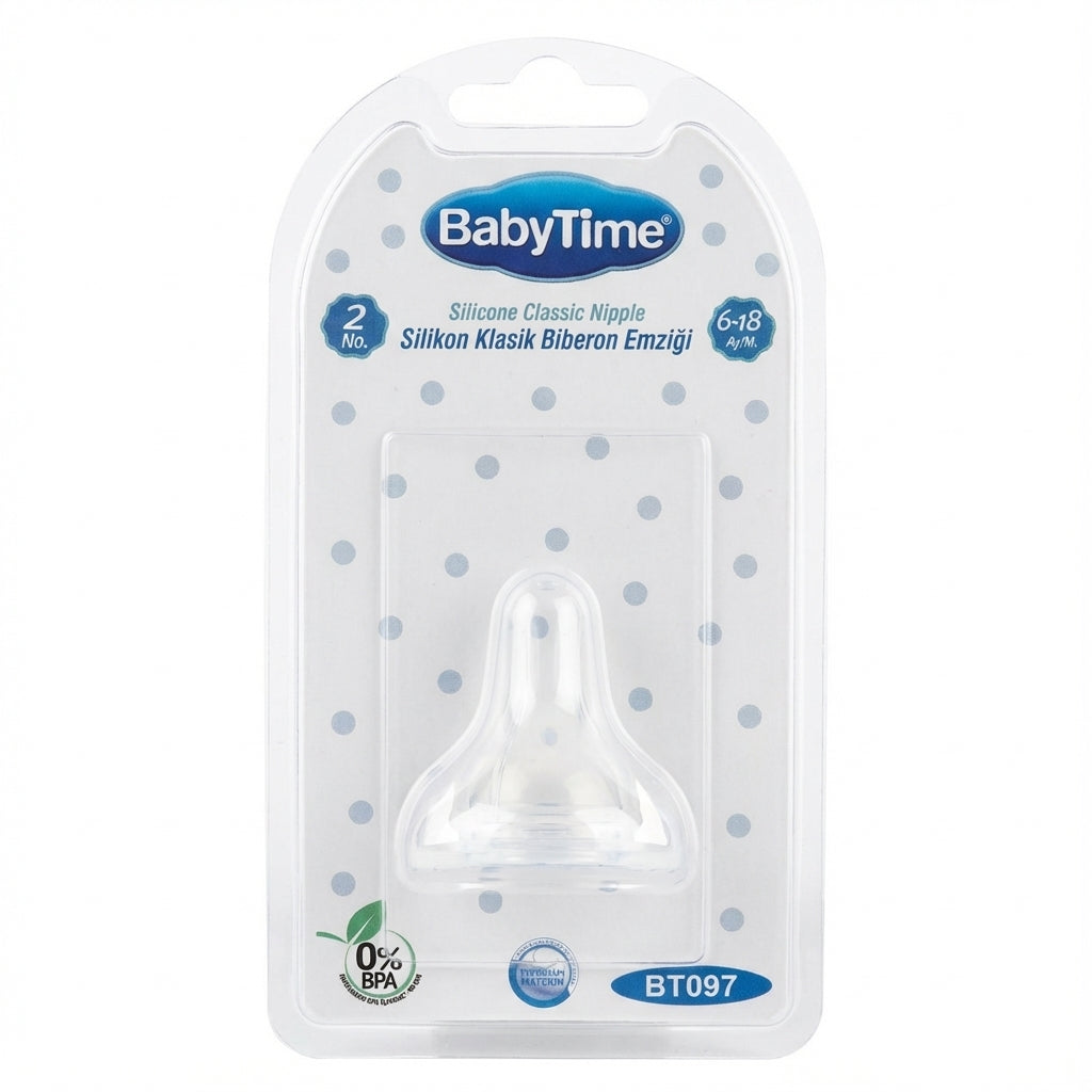 BabyTime Silicone Classic Nipple