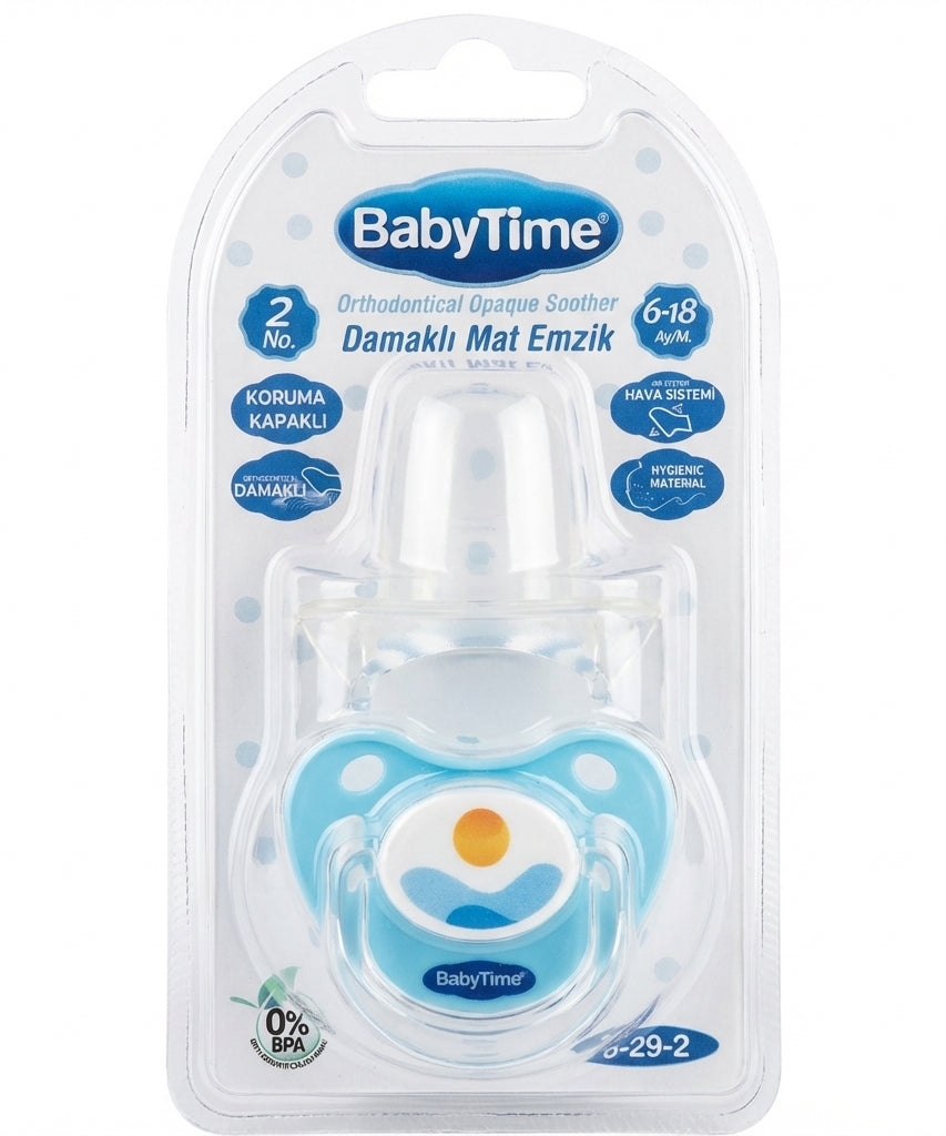 BabyTime Orthodontical Opaque Soother No. 2 (6-18M)