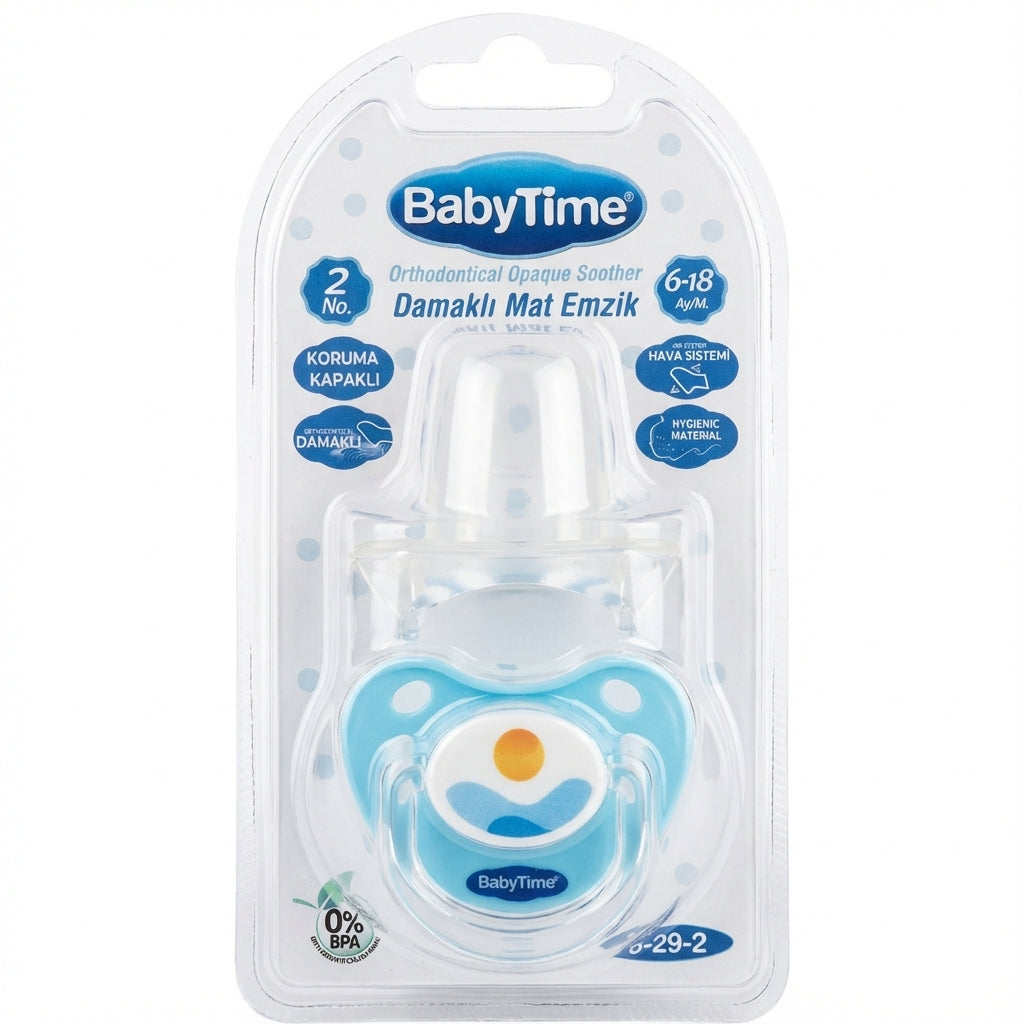 BabyTime Orthodontical Opaque Soother No. 2 (6-18M)